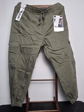 VIP Olive Green Cargo Pants for Men
